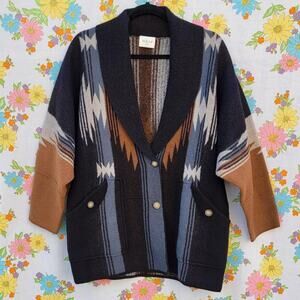 WRAP london western boho wool cardigan